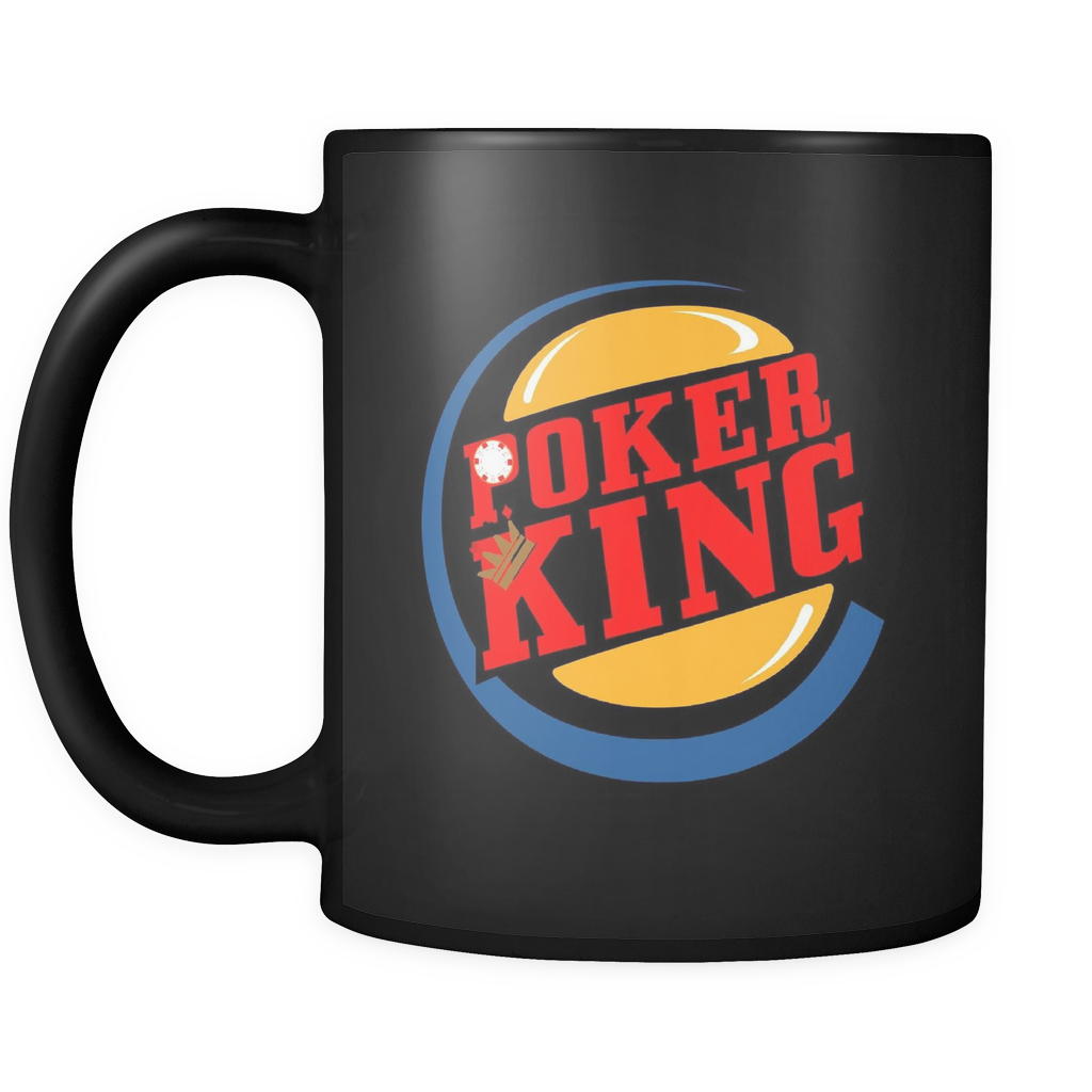 Poker King - 11oz Black Coffee Mug