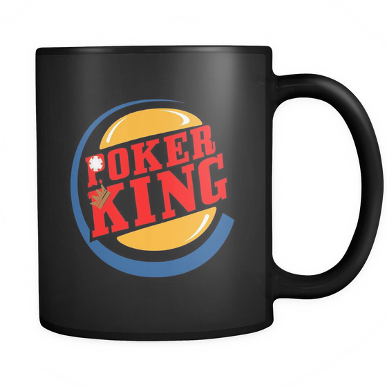 Poker King - 11oz Black Coffee Mug