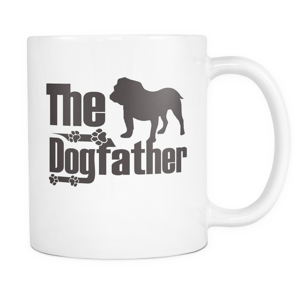 The Rodfather, Funny Fishing Mug, 15oz 11oz Coffee Mug, White