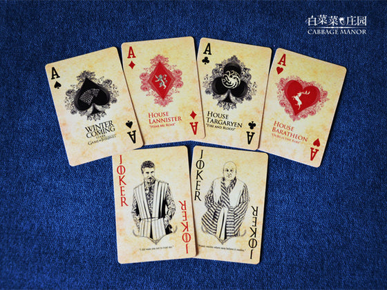 Game of Thrones Poker Playing Cards