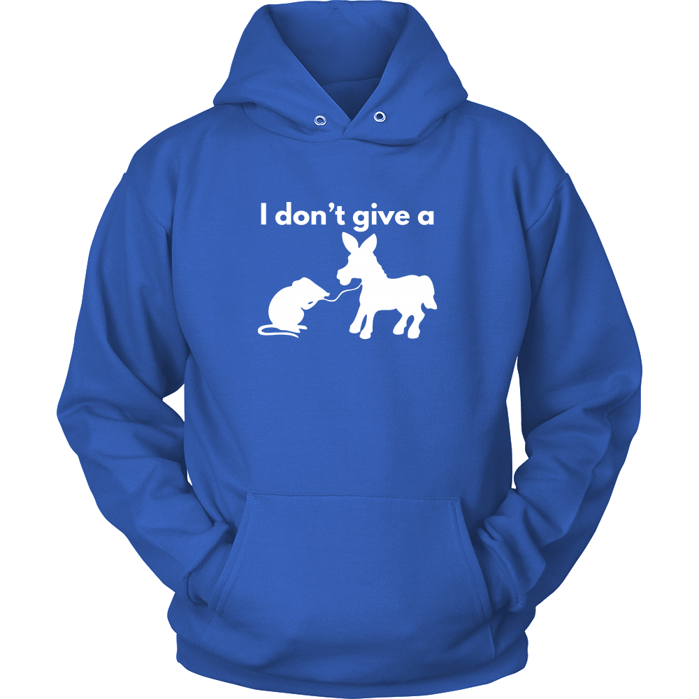 I Don't Give a Rat's Ass - White T-shirt