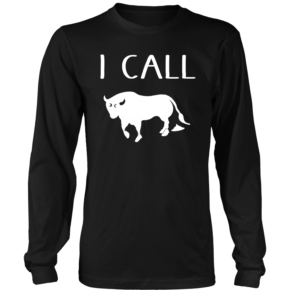 I Call Bullshit - White Lettering (Facing Left) T Shirt, Sweatshirt and Hoodie