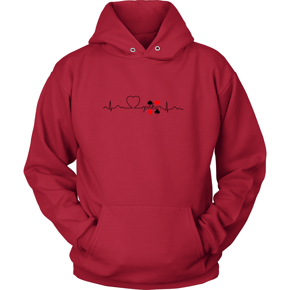Poker Heartbeat - T-Shirts, Hoodies,  Longsleeves