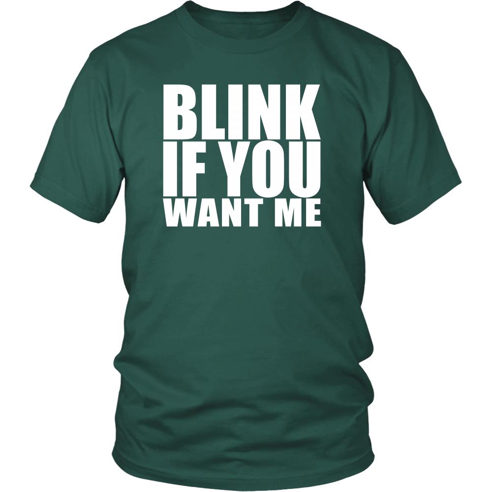 Blink If You Want Me