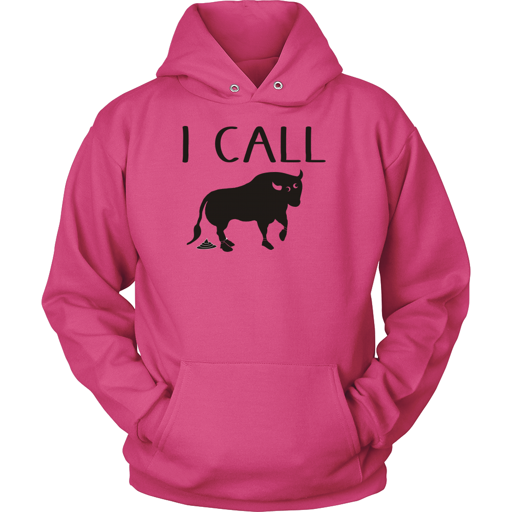 I Call Bullshit -Black Lettering - Facing Right T Shirt, Sweatshirt and Hoodie