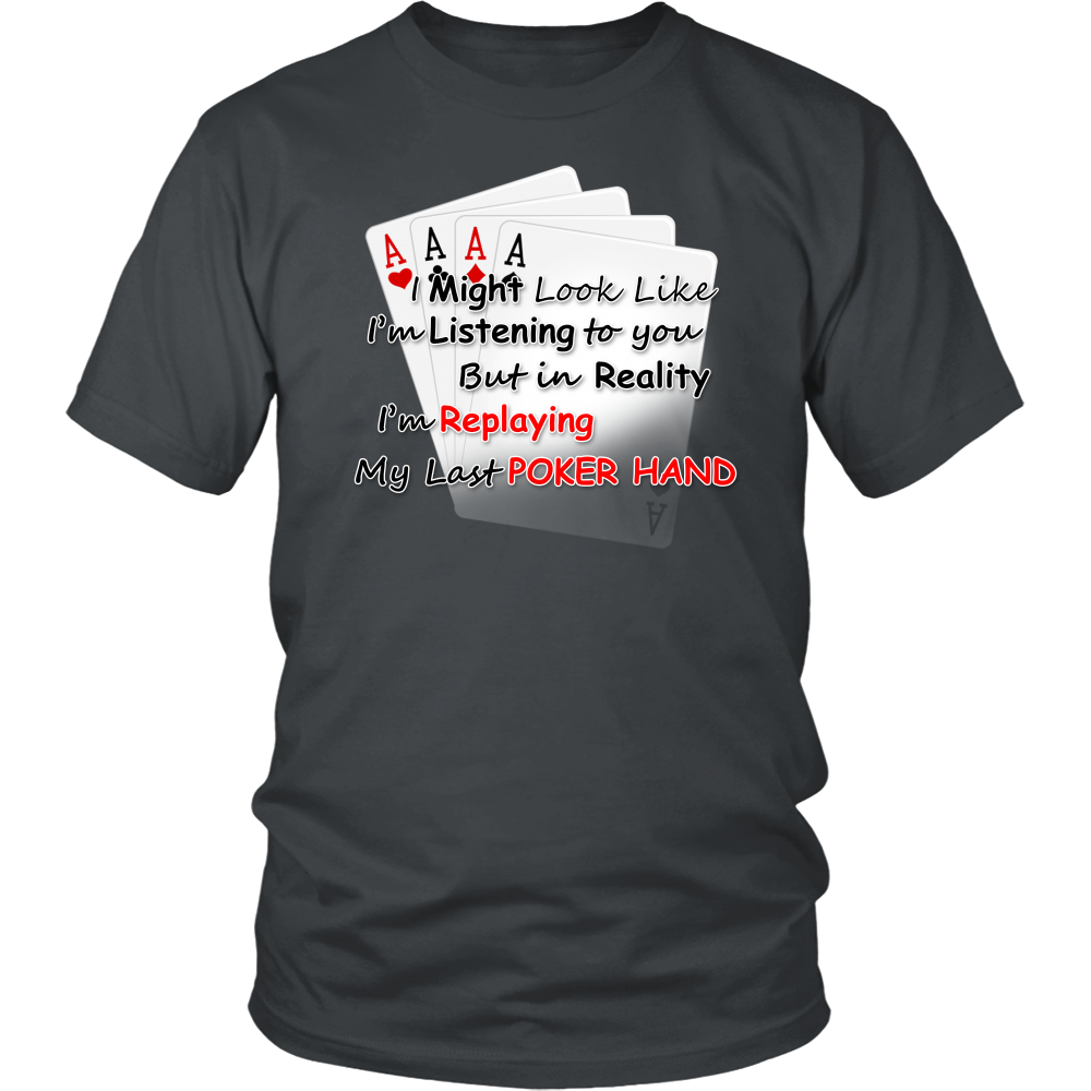 I Might Look Like I'm Listening - T-Shirt, Hoodie, Longsleeve