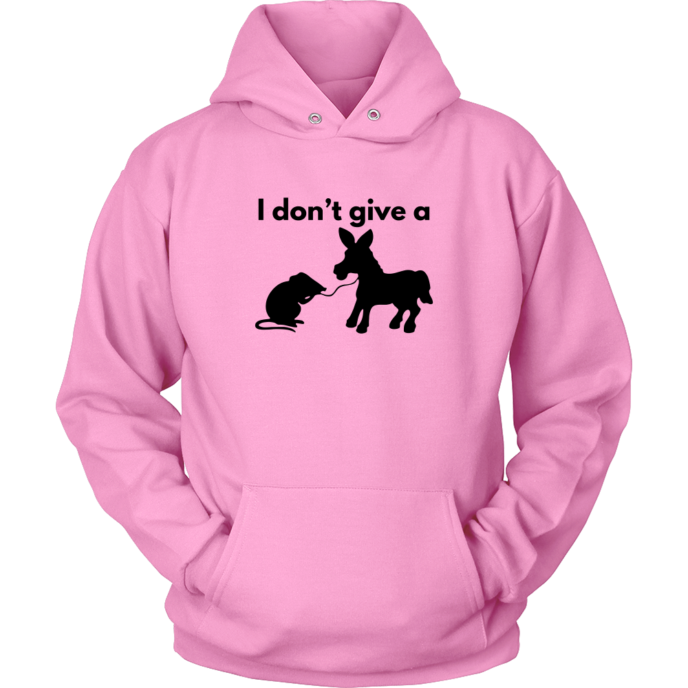 I Don't Give a Rat's Ass - Black Lettering T-shirt