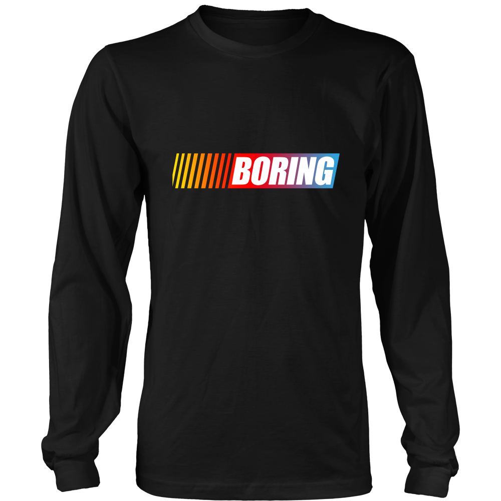 Boring Nascar Emblem