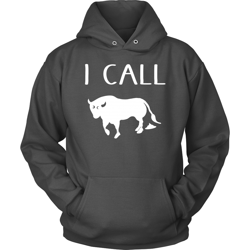 I Call Bullshit - White Lettering (Facing Left) T Shirt, Sweatshirt and Hoodie