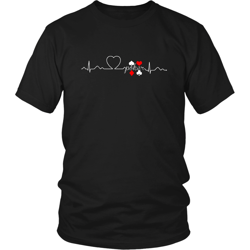Poker Heartbeat - T-Shirts, Hoodies,  Longsleeves