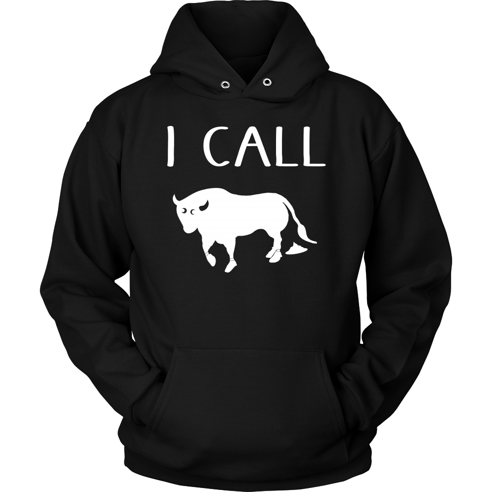 I Call Bullshit - White Lettering (Facing Left) T Shirt, Sweatshirt and Hoodie