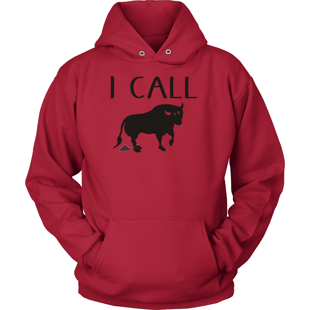 I Call Bullshit -Black Lettering - Facing Right T Shirt, Sweatshirt and Hoodie