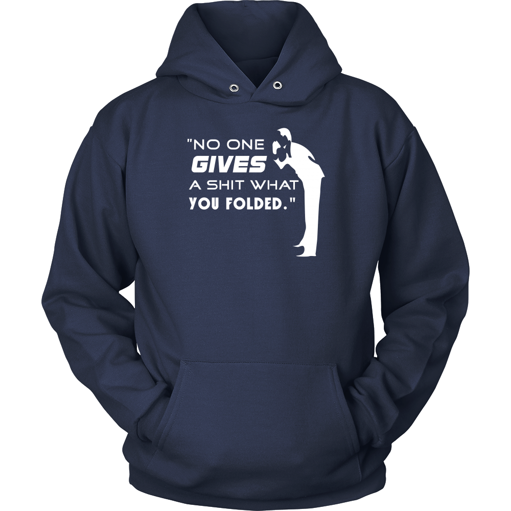 No One Gives... - White Letter - T-Shirts, Hoodies, Longsleeves