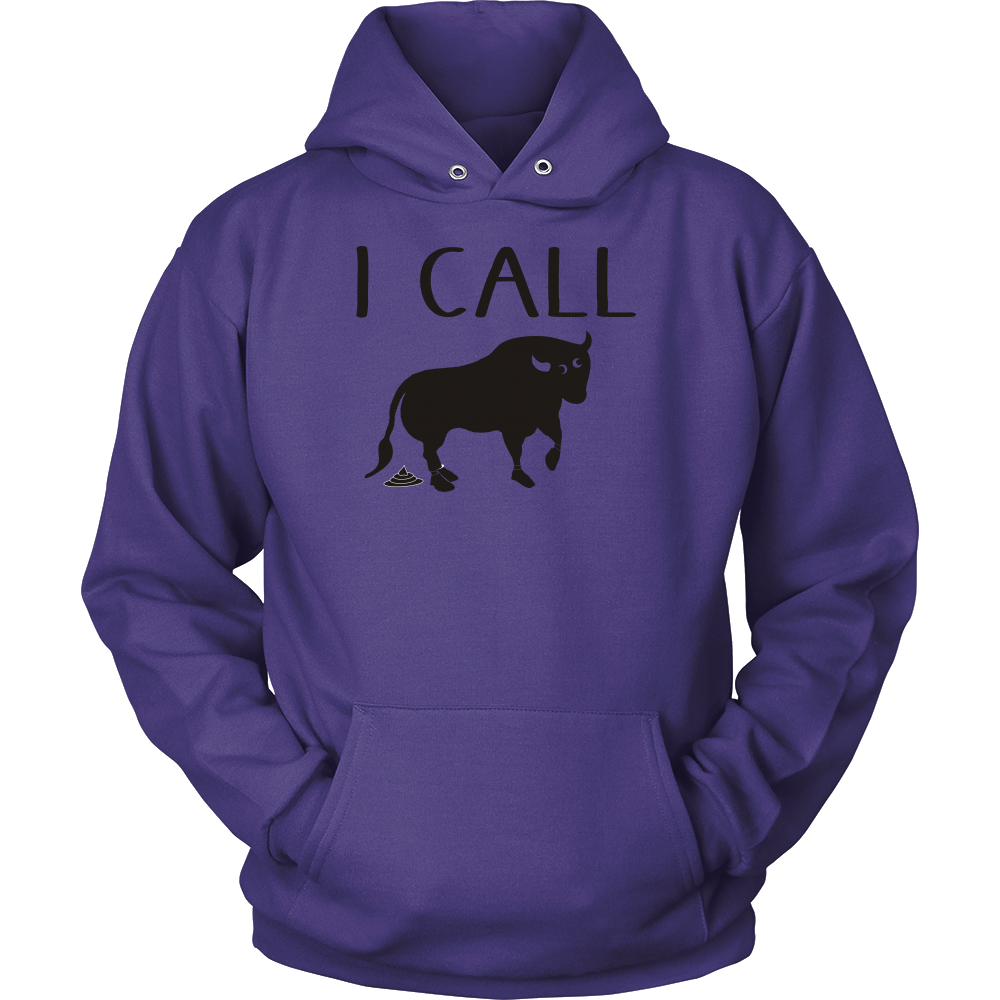 I Call Bullshit -Black Lettering - Facing Right T Shirt, Sweatshirt and Hoodie
