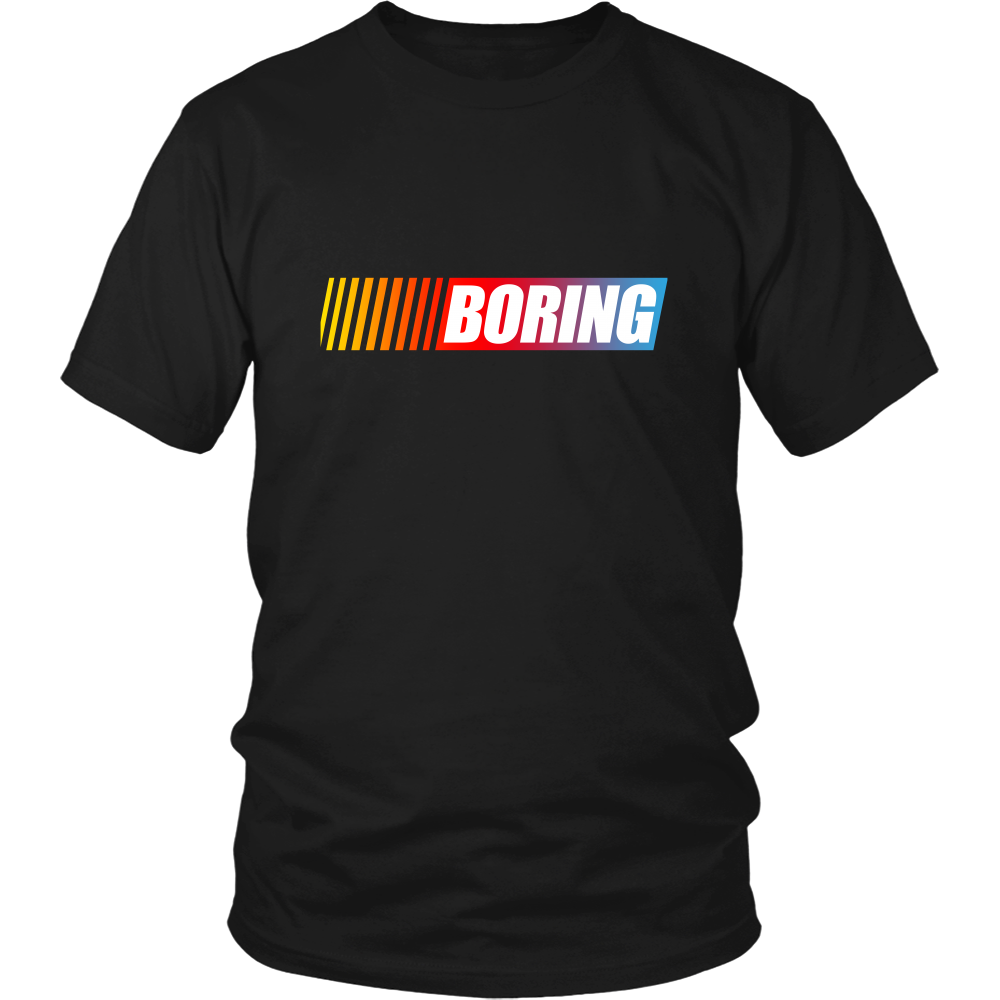 Boring Nascar Emblem