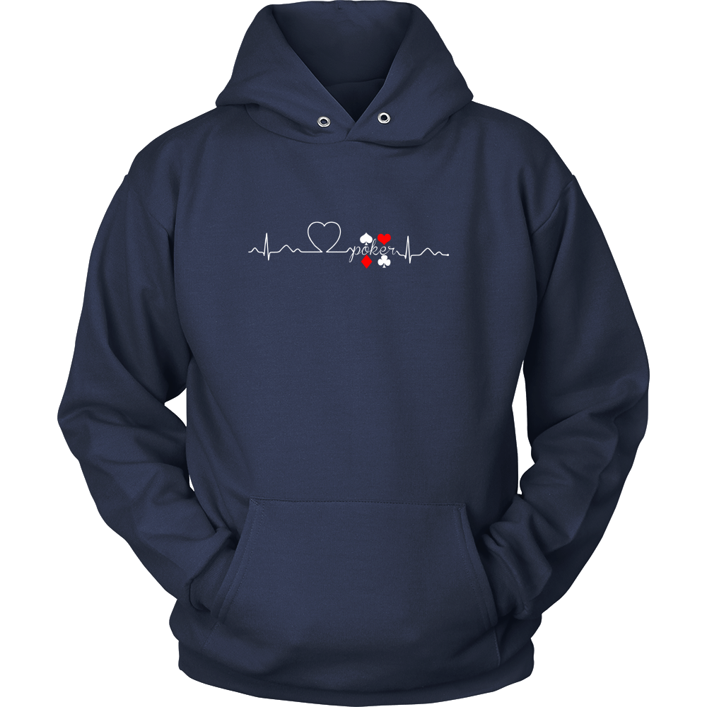 Poker Heartbeat - T-Shirts, Hoodies,  Longsleeves