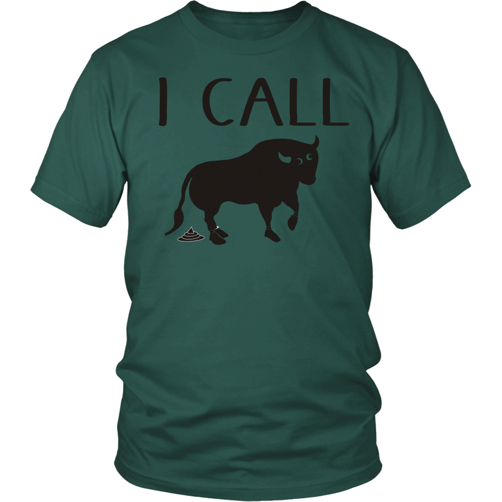 I Call Bullshit -Black Lettering - Facing Right T Shirt, Sweatshirt and Hoodie