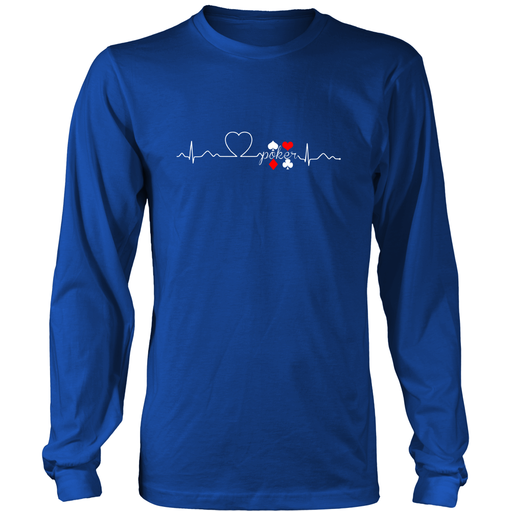 Poker Heartbeat - T-Shirts, Hoodies,  Longsleeves