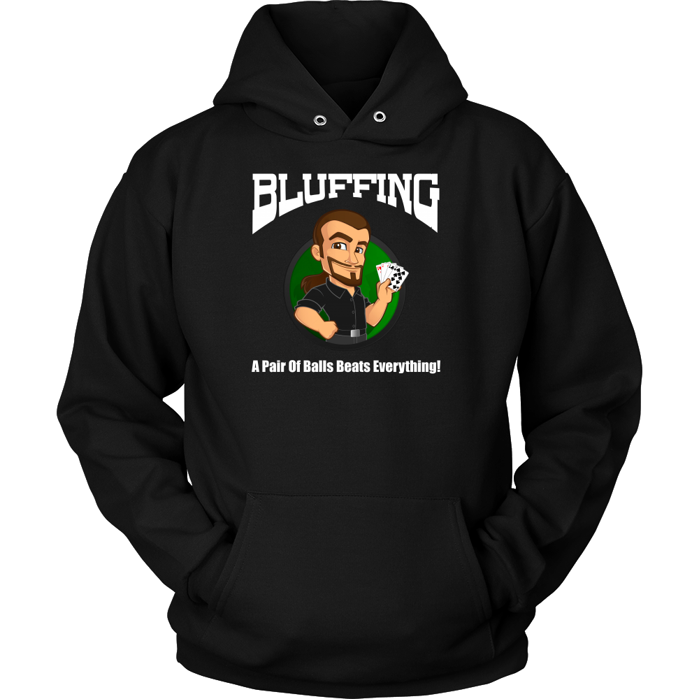 Bluffing - A Pair of Balls - White Lettering
