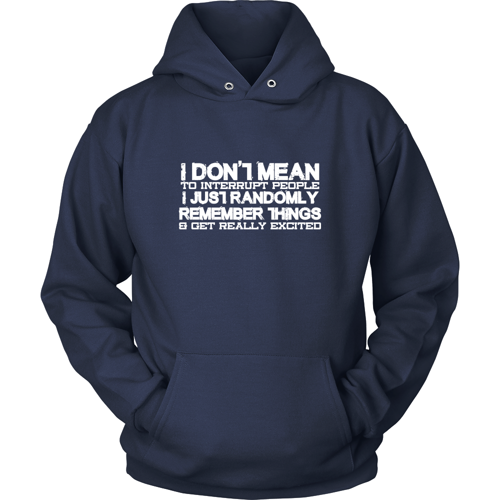 I Don't Mean To Interrupt People