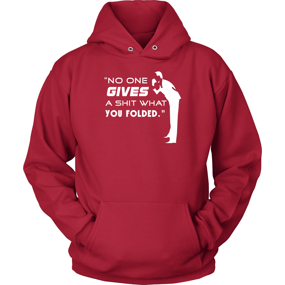 No One Gives... - White Letter - T-Shirts, Hoodies, Longsleeves