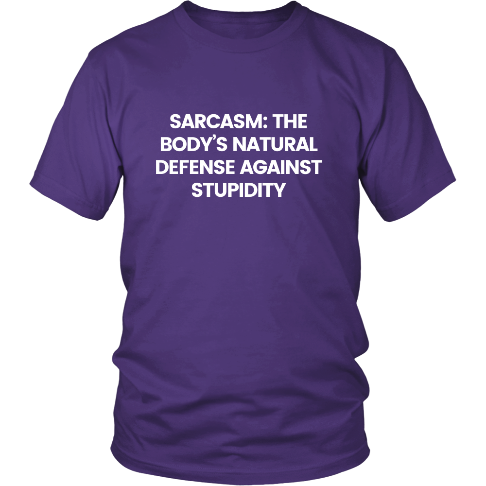 Sarcasm: The Body's Natural Defense Against Stupidity