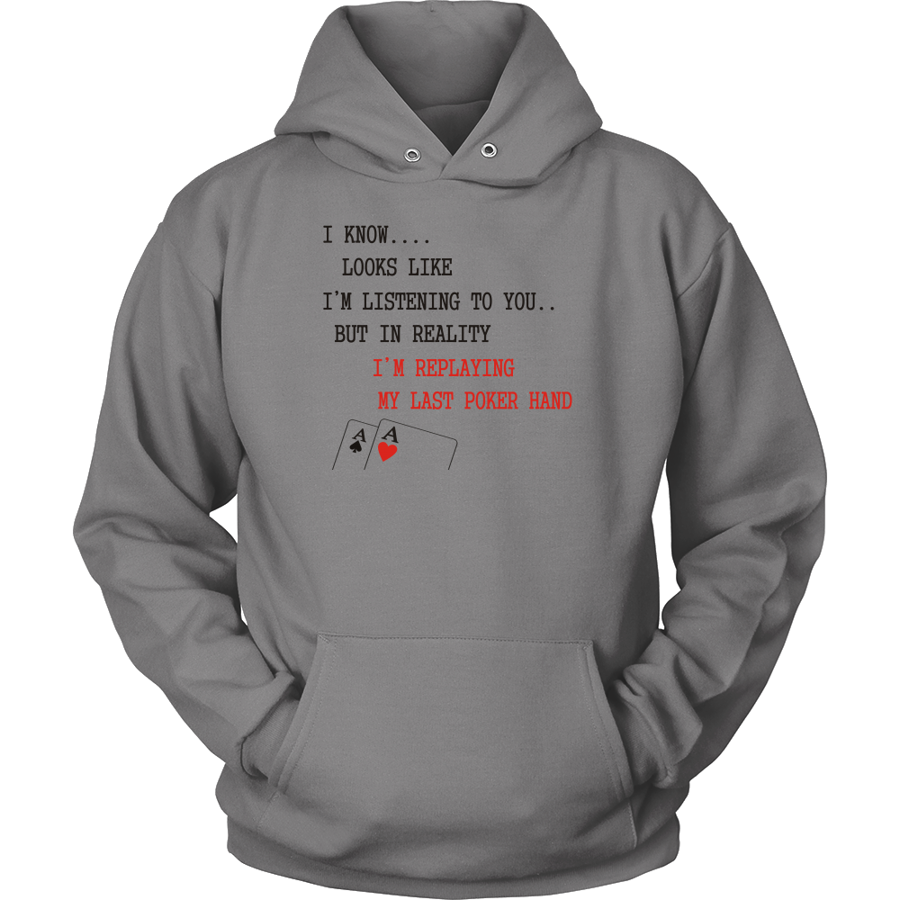 I Know... It Looks Like I'm Listening - Blk Letters - T-Shirts, Hoodies, Longsleeves