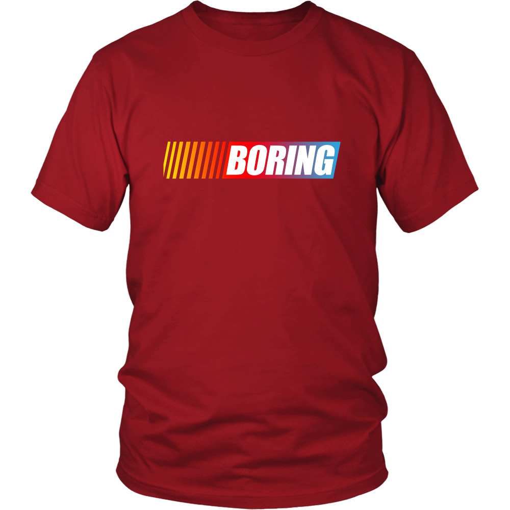 Boring Nascar Emblem