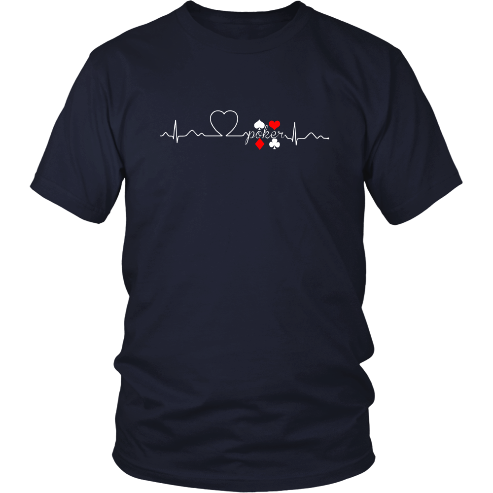 Poker Heartbeat - T-Shirts, Hoodies,  Longsleeves