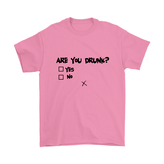 Are You Drunk? Check Box - T-Shirt B