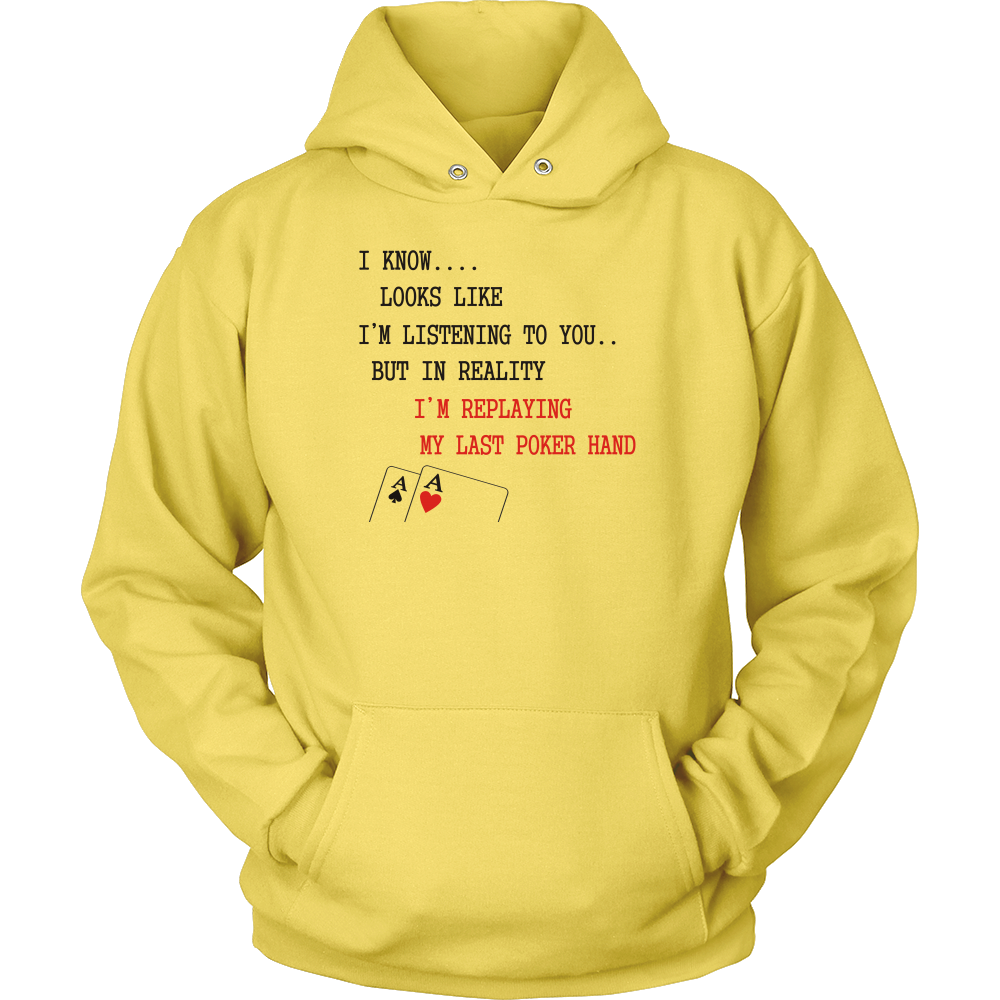 I Know... It Looks Like I'm Listening - Blk Letters - T-Shirts, Hoodies, Longsleeves
