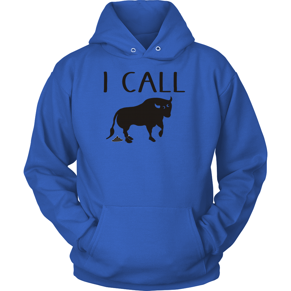I Call Bullshit -Black Lettering - Facing Right T Shirt, Sweatshirt and Hoodie