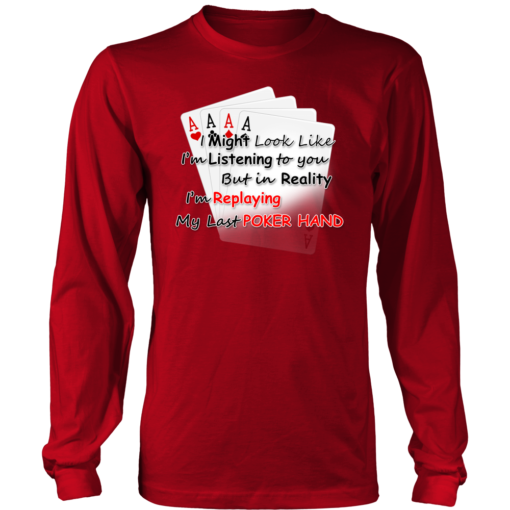 I Might Look Like I'm Listening - T-Shirt, Hoodie, Longsleeve
