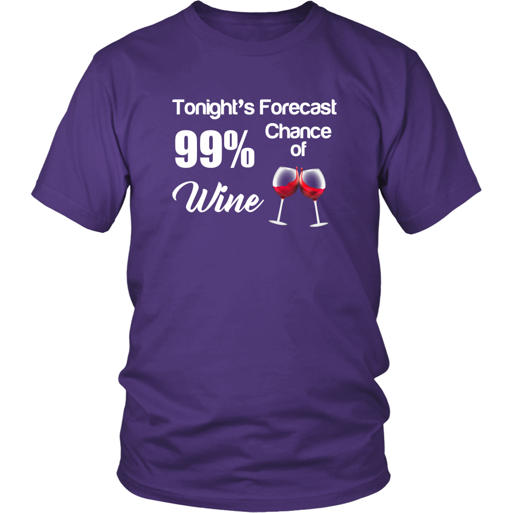 Tonight's Forecast 99& Chance of Wine