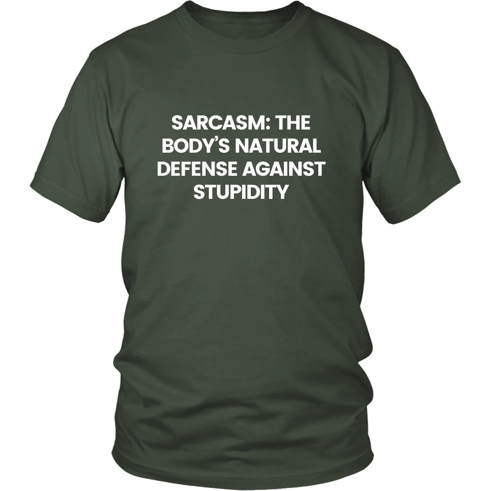 Sarcasm: The Body's Natural Defense Against Stupidity