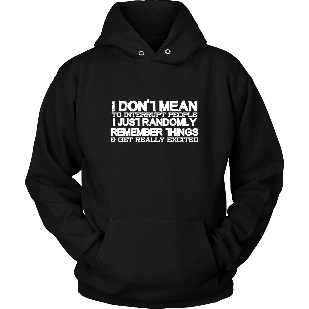 I Don't Mean To Interrupt People