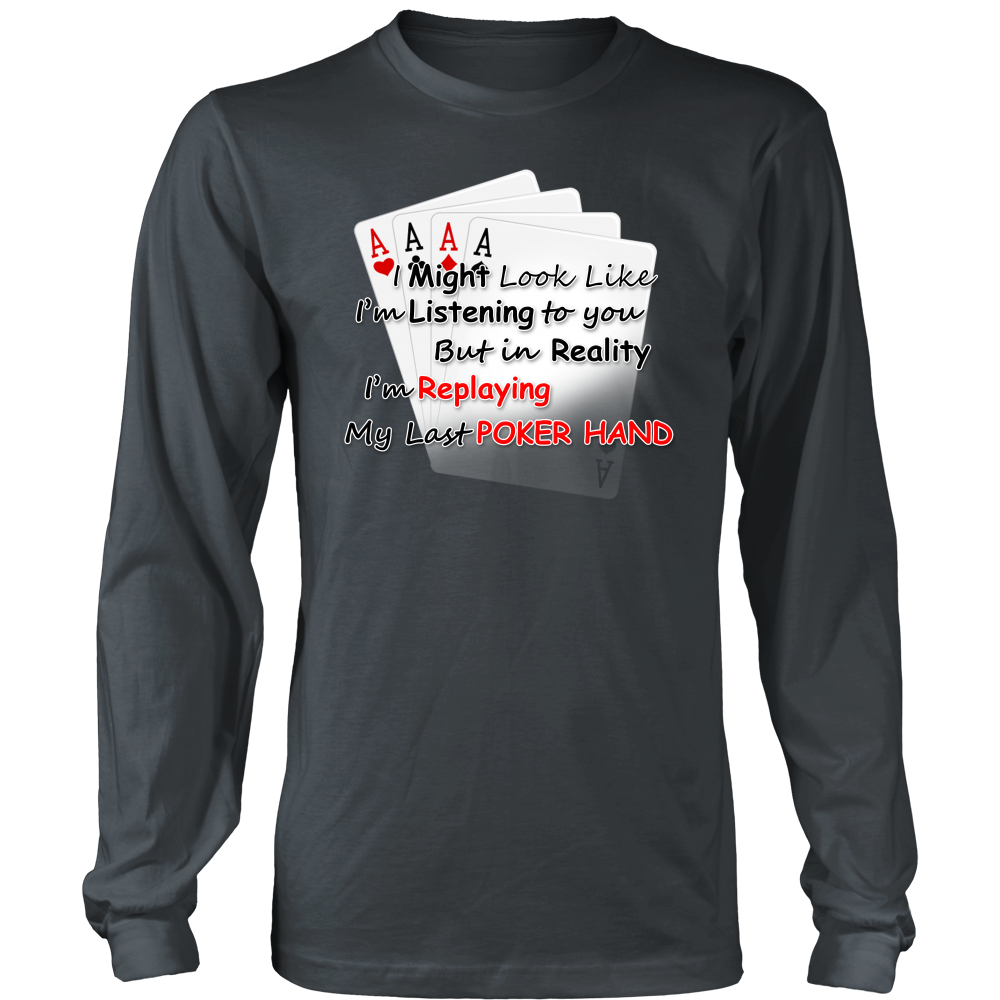 I Might Look Like I'm Listening - T-Shirt, Hoodie, Longsleeve