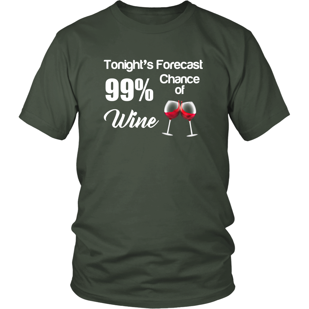 Tonight's Forecast 99& Chance of Wine