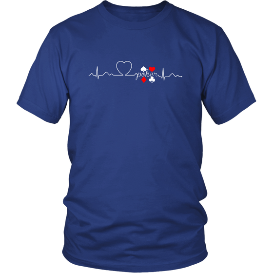 Poker Heartbeat - T-Shirts, Hoodies,  Longsleeves