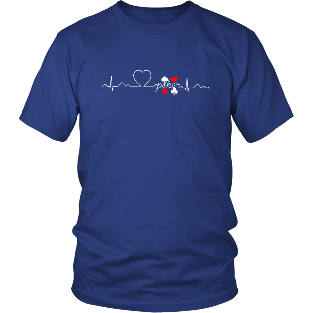 Poker Heartbeat - T-Shirts, Hoodies,  Longsleeves