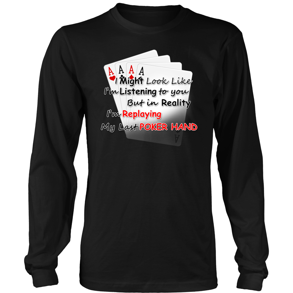 I Might Look Like I'm Listening - T-Shirt, Hoodie, Longsleeve