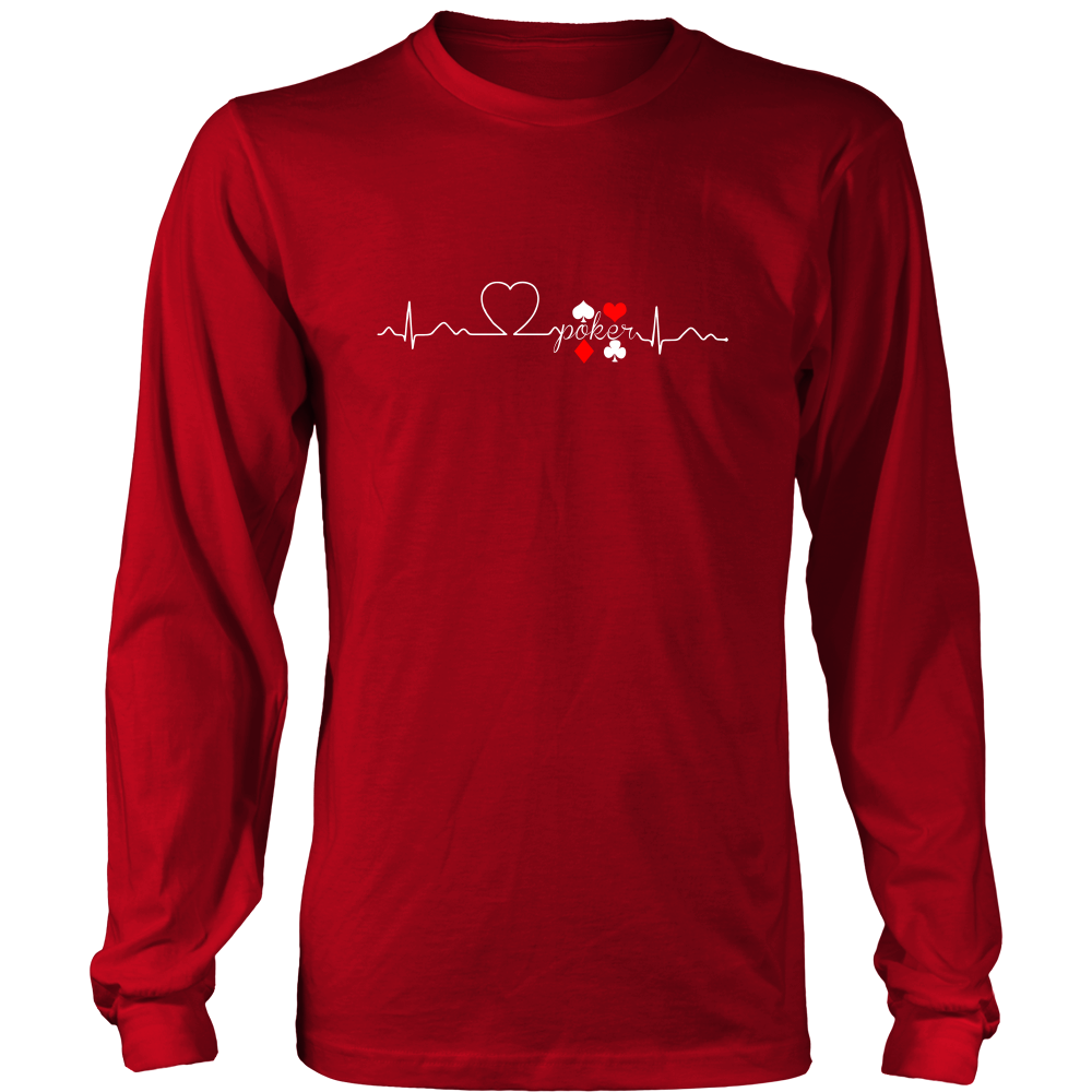 Poker Heartbeat - T-Shirts, Hoodies,  Longsleeves