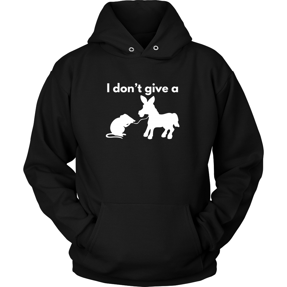 I Don't Give a Rat's Ass - White T-shirt