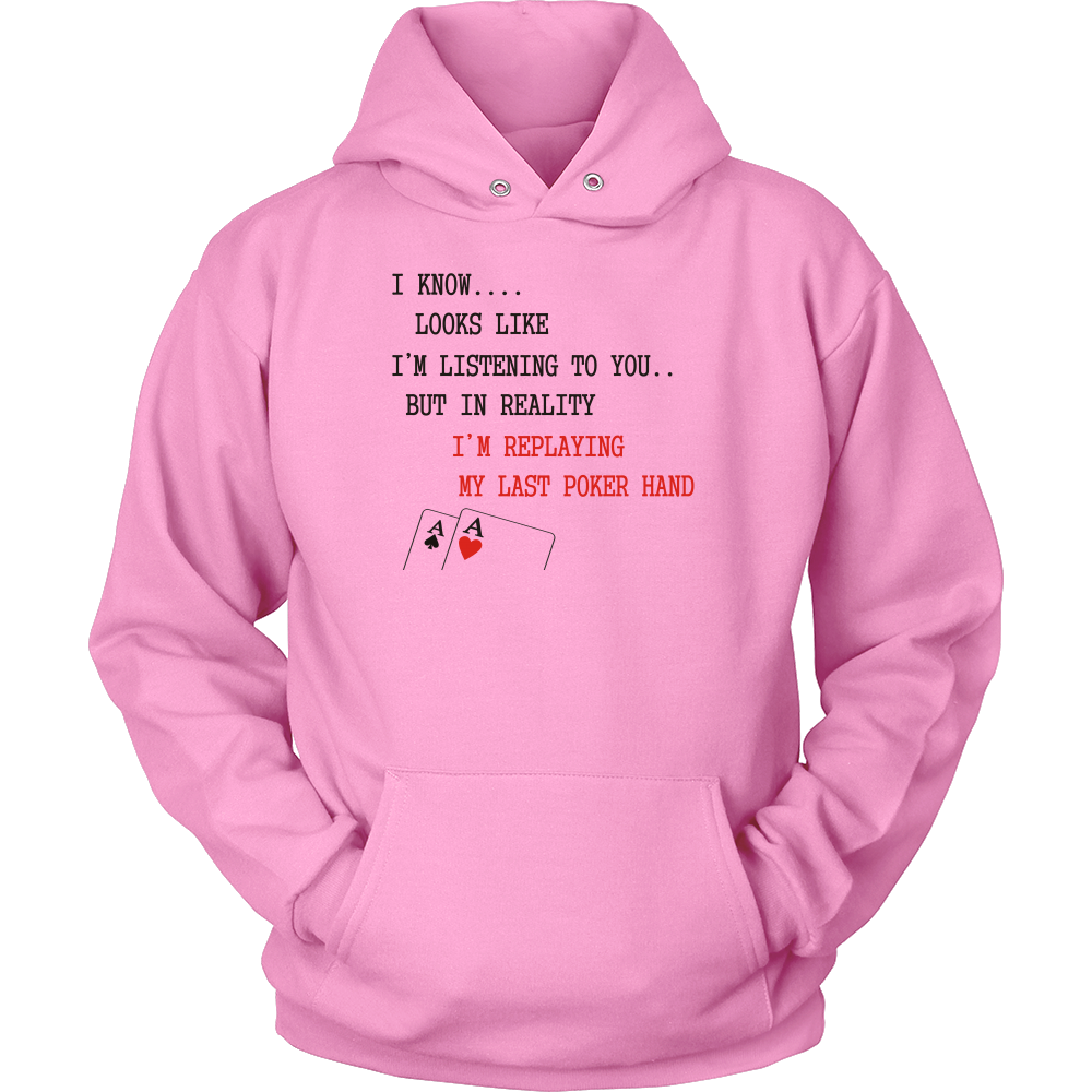 I Know... It Looks Like I'm Listening - Blk Letters - T-Shirts, Hoodies, Longsleeves