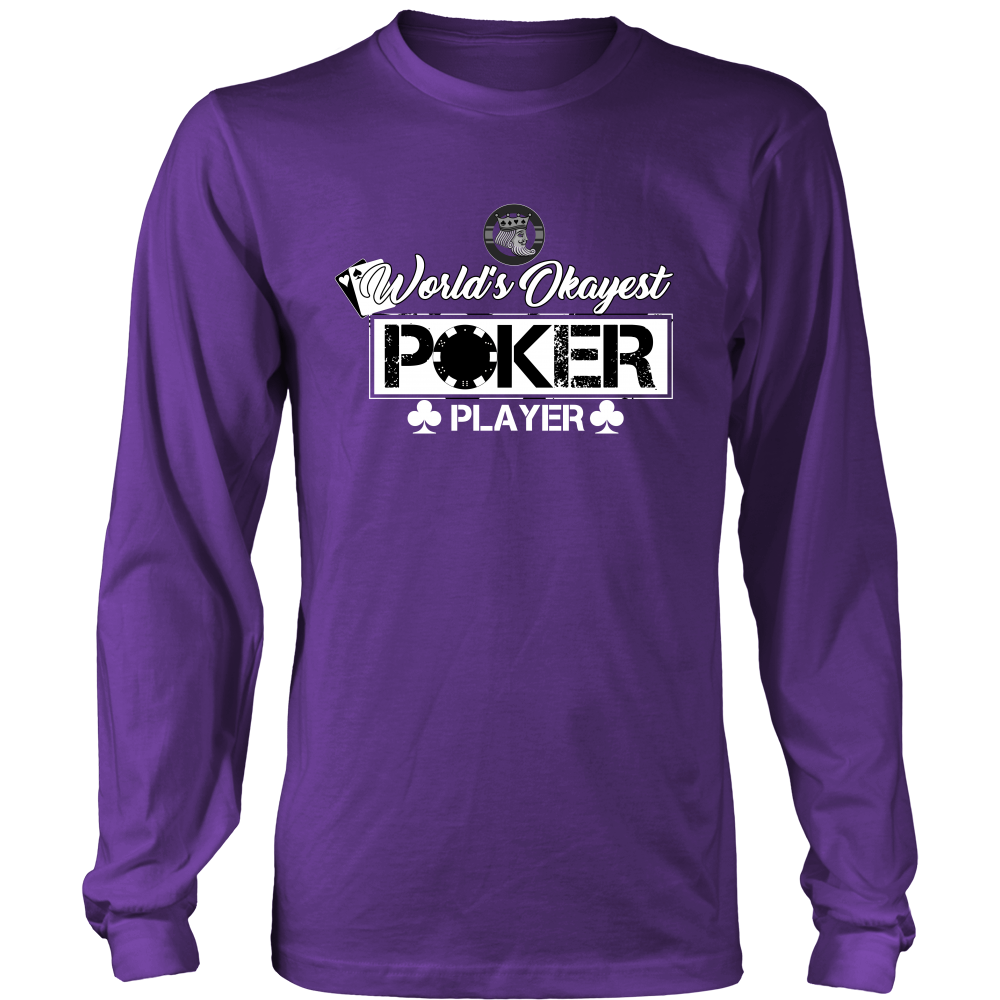 World's Okayest Poker Player - T-Shirts, Hoodies, Sweatshirts