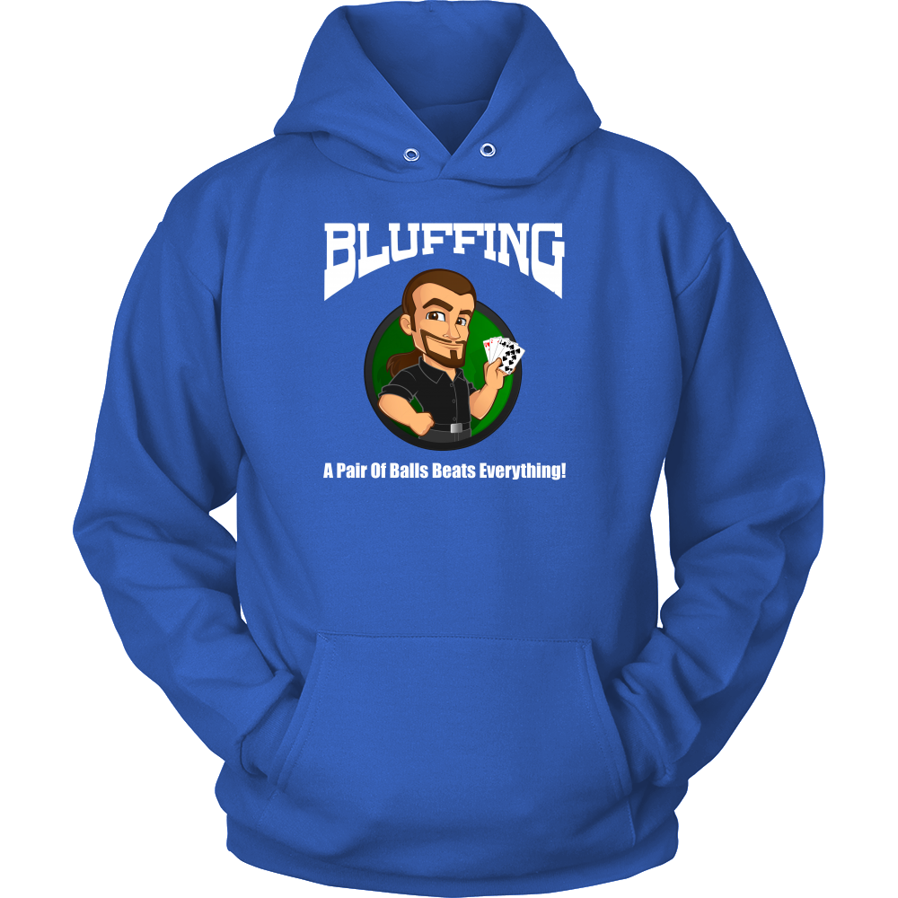 Bluffing - A Pair of Balls - White Lettering