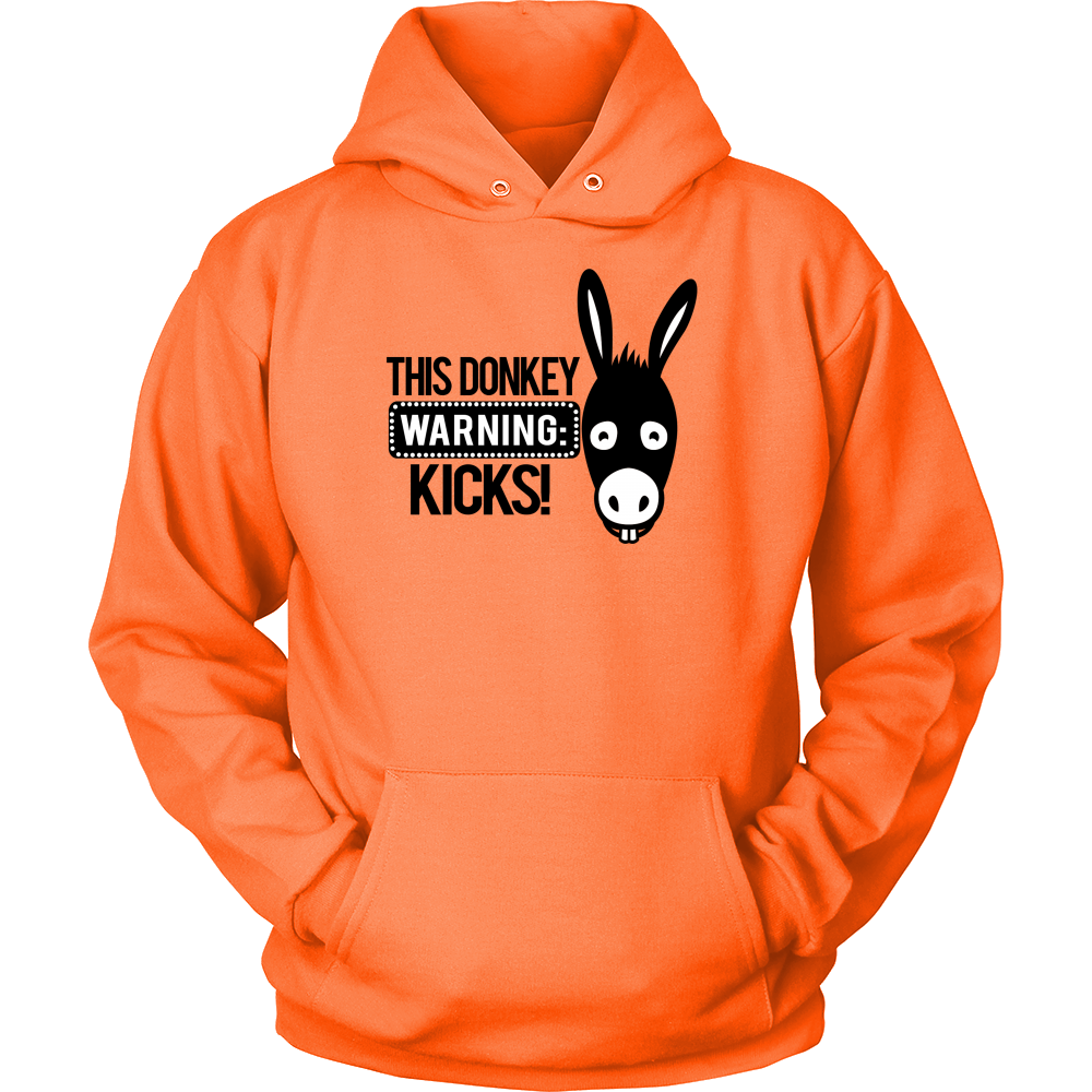 This Donkey Kicks - Black Lettering T-Shirts, Longsleeves