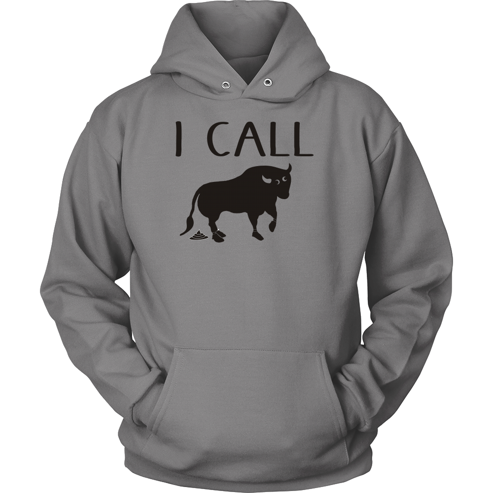 I Call Bullshit -Black Lettering - Facing Right T Shirt, Sweatshirt and Hoodie