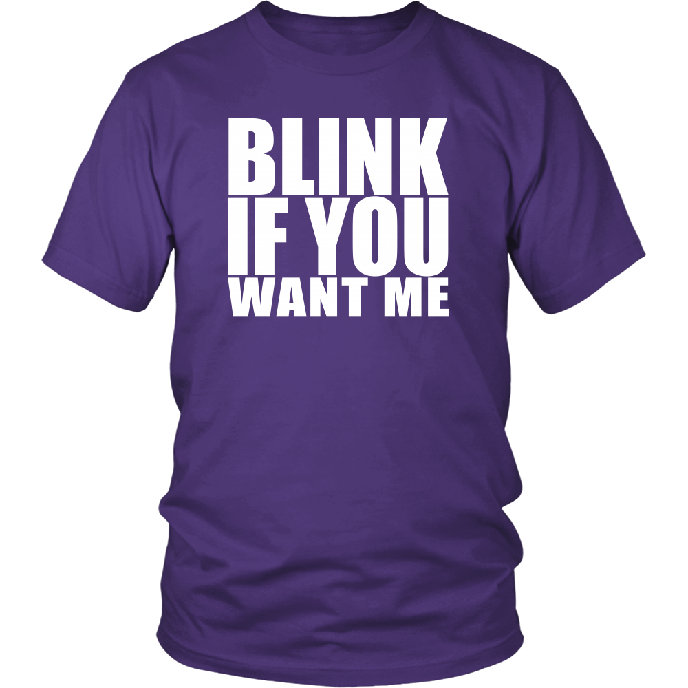 Blink If You Want Me