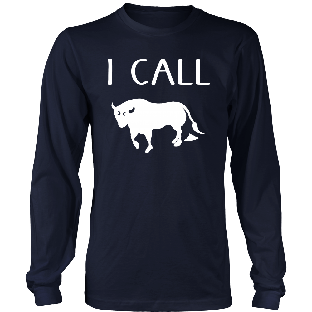 I Call Bullshit - White Lettering (Facing Left) T Shirt, Sweatshirt and Hoodie